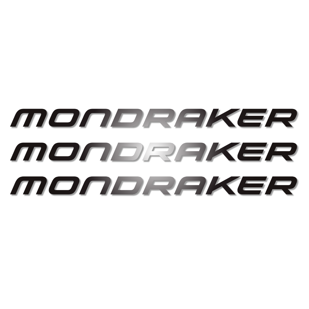Stickers Mondraker compatibles - Autocollants cadre vélo