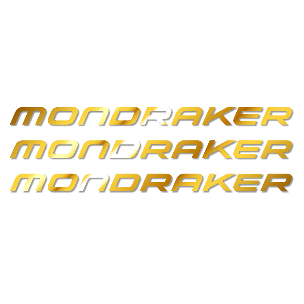 Stickers Mondraker compatibles - Autocollants cadre vélo