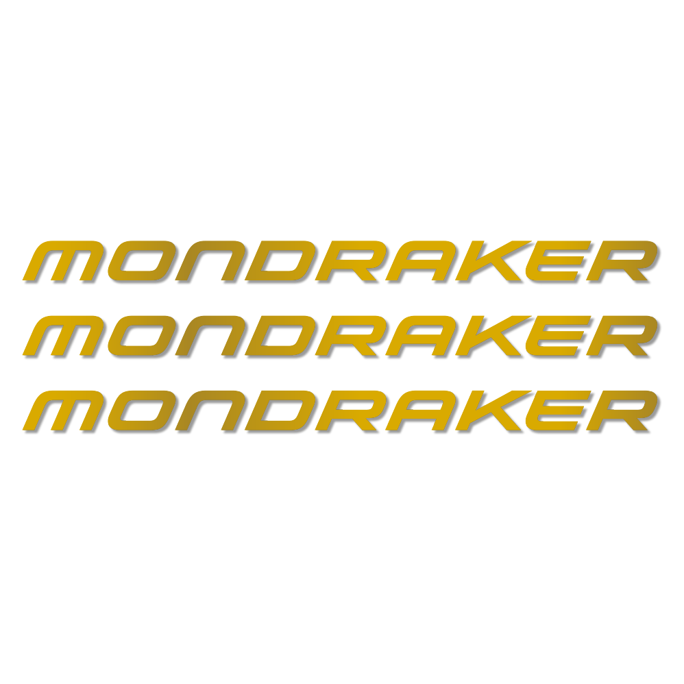 Stickers Mondraker compatibles - Autocollants cadre vélo