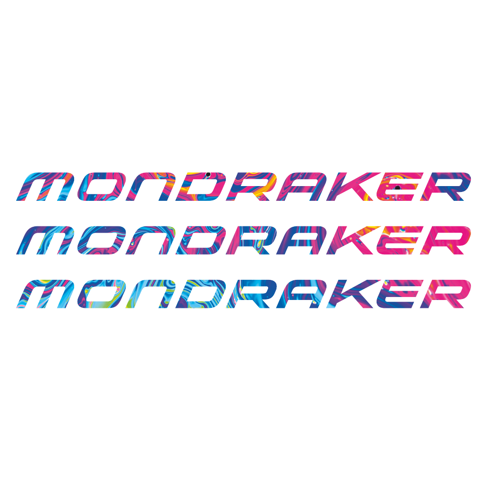 Stickers Mondraker compatibles - Autocollants cadre vélo
