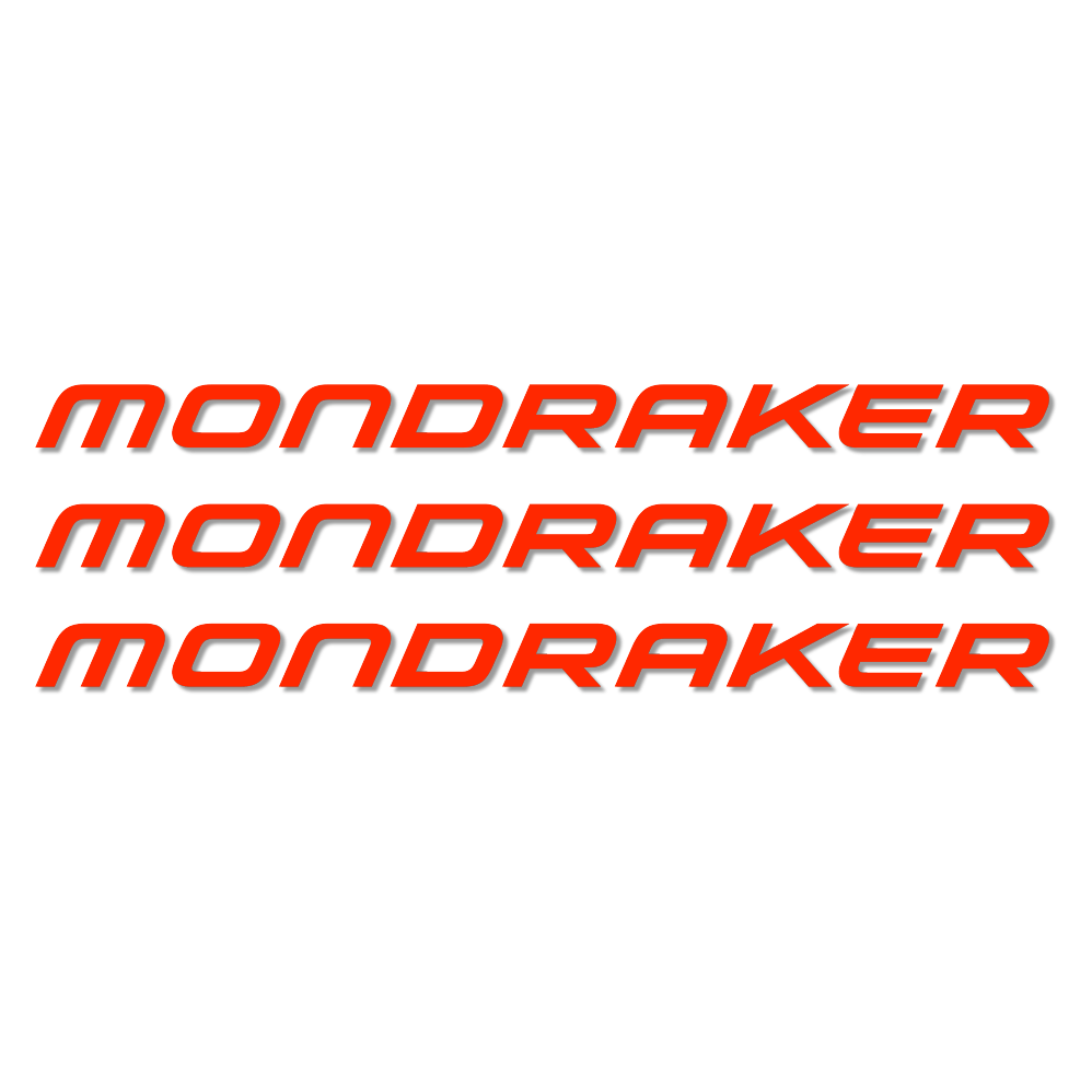 Stickers Mondraker compatibles - Autocollants cadre vélo