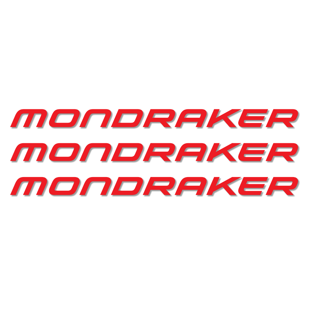 Stickers Mondraker compatibles - Autocollants cadre vélo