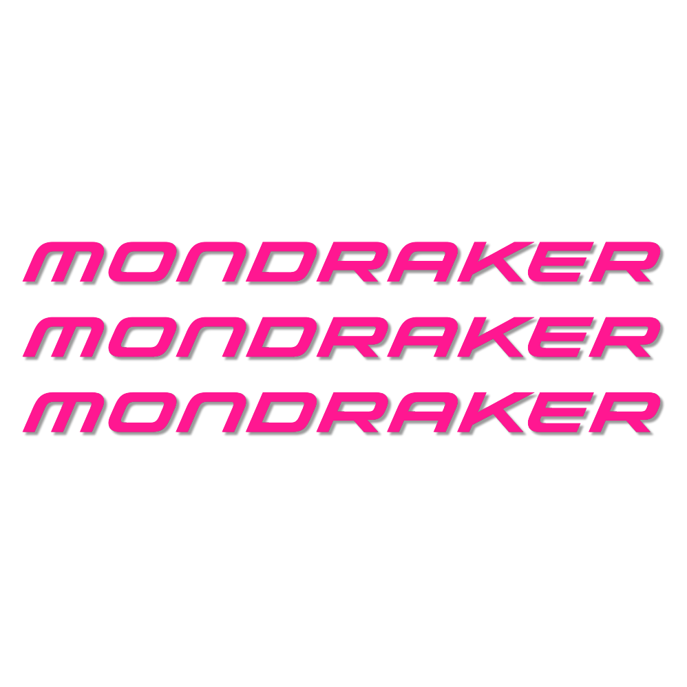 Stickers Mondraker compatibles - Autocollants cadre vélo