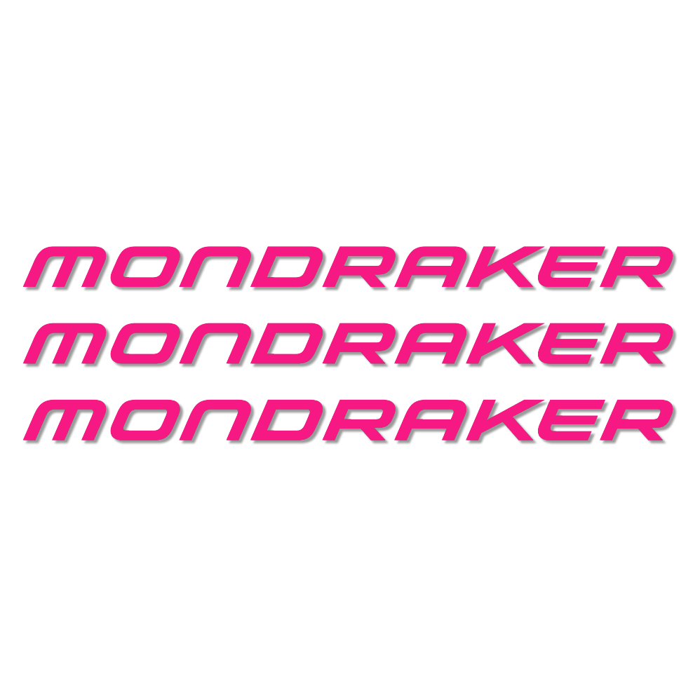 Stickers Mondraker compatibles - Autocollants cadre vélo