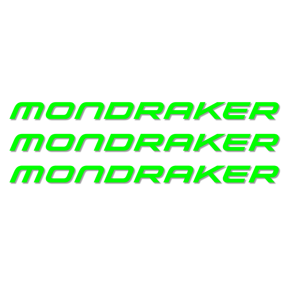 Stickers Mondraker compatibles - Autocollants cadre vélo