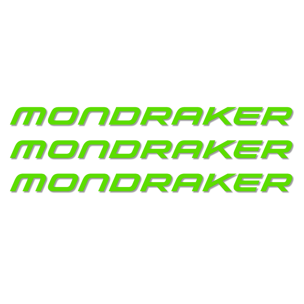 Stickers Mondraker compatibles - Autocollants cadre vélo