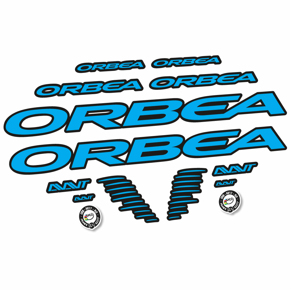 Stickers Orbea Avant M30 TEAMD 2020 compatibles Autocollants cadre