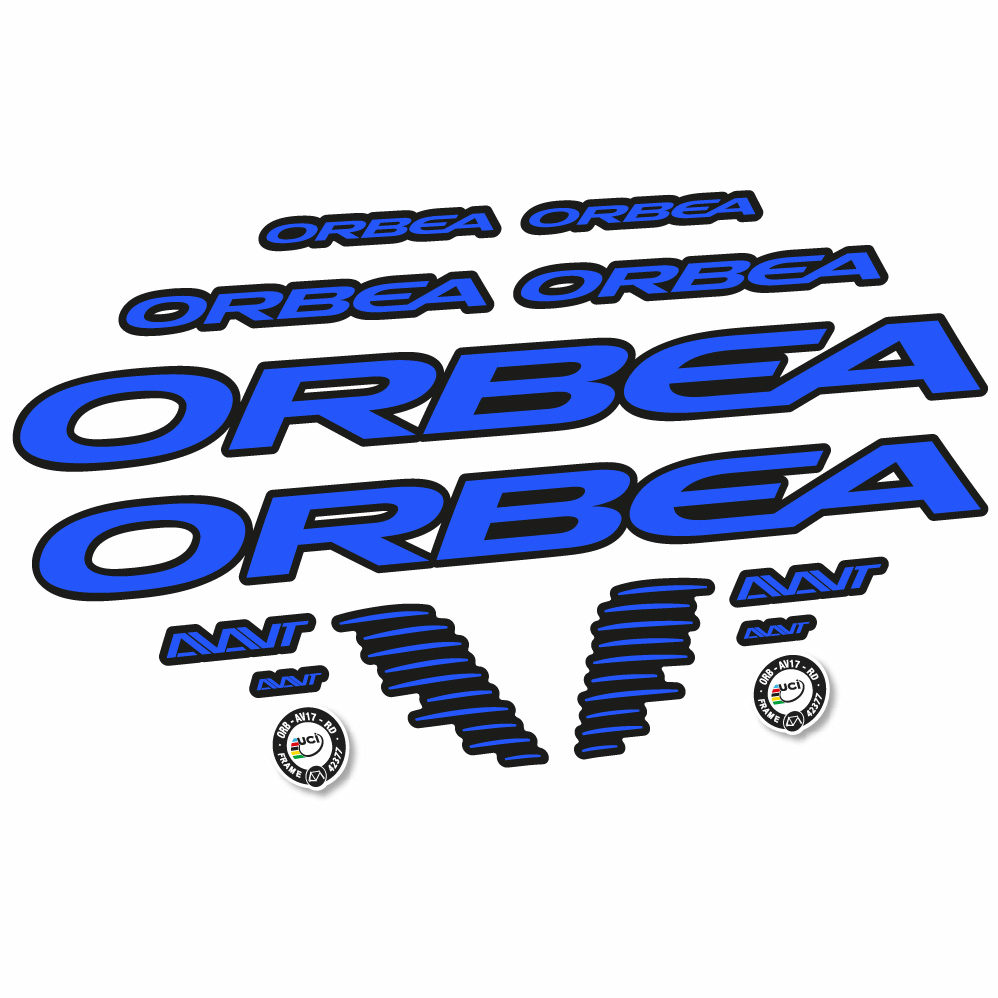 Stickers Orbea Avant M30 TEAMD 2020 compatibles Autocollants cadre