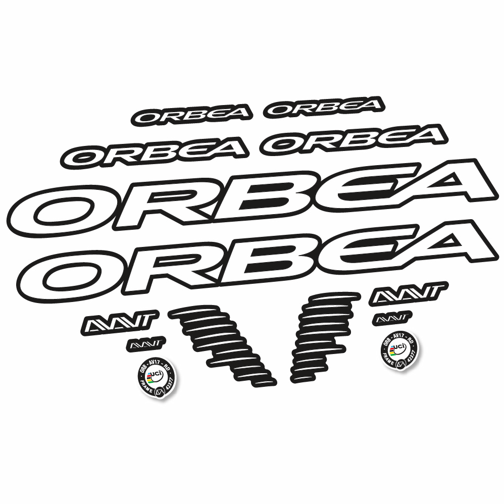 Stickers Orbea Avant M30 TEAMD 2020 compatibles Autocollants cadre