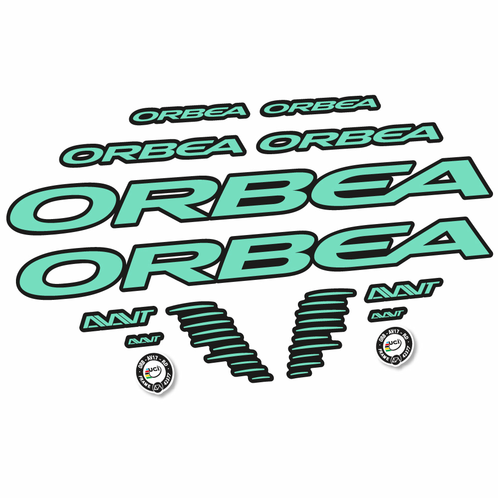 Stickers Orbea Avant M30 TEAMD 2020 compatibles Autocollants cadre