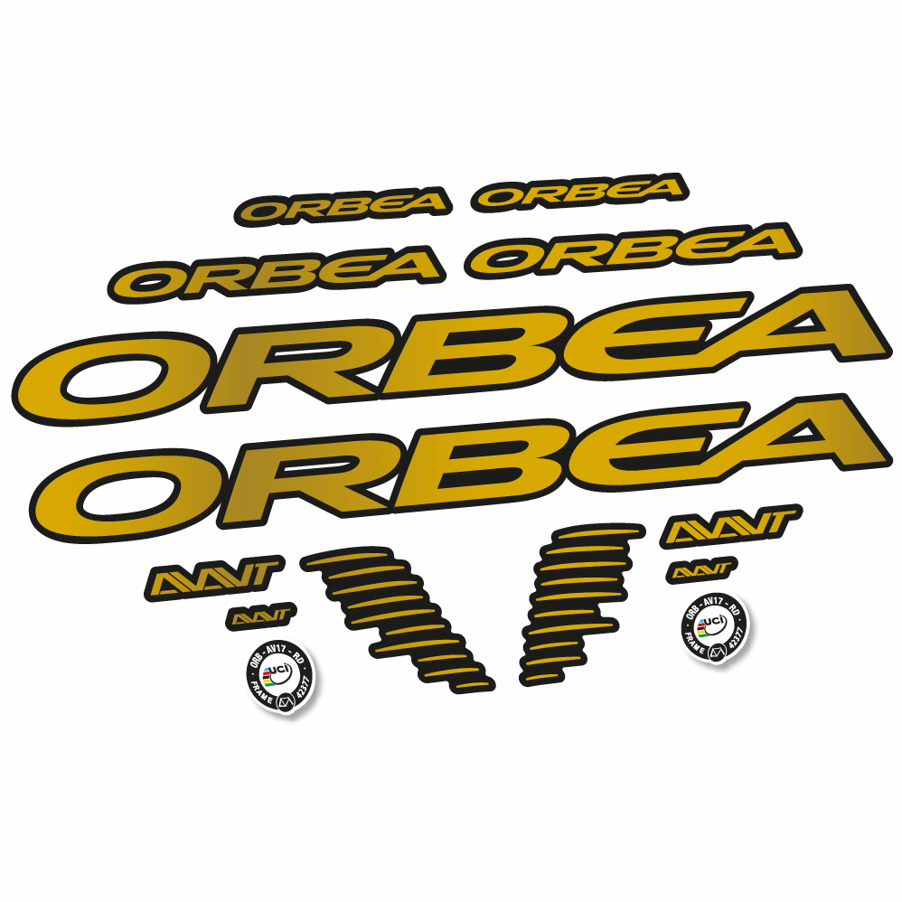 Stickers Orbea Avant M30 TEAMD 2020 compatibles Autocollants cadre