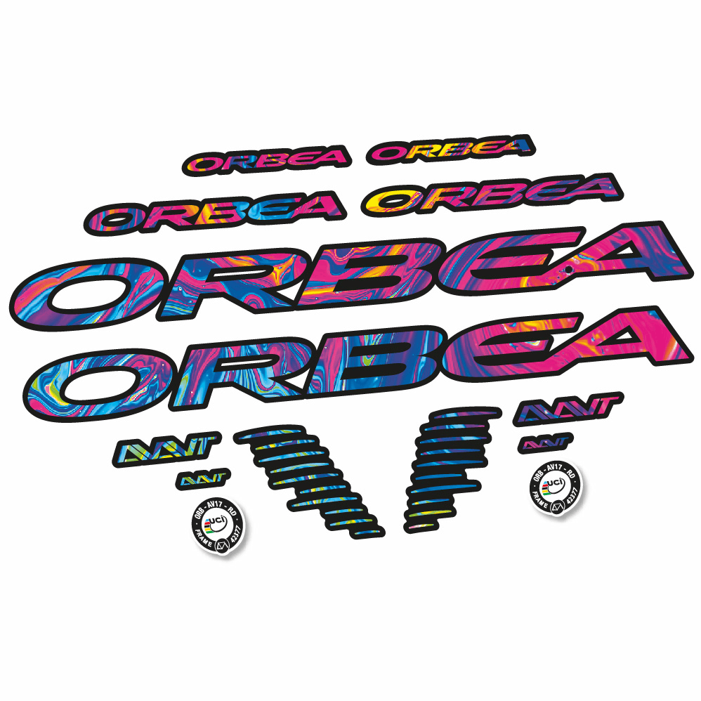 Stickers Orbea Avant M30 TEAMD 2020 compatibles Autocollants cadre