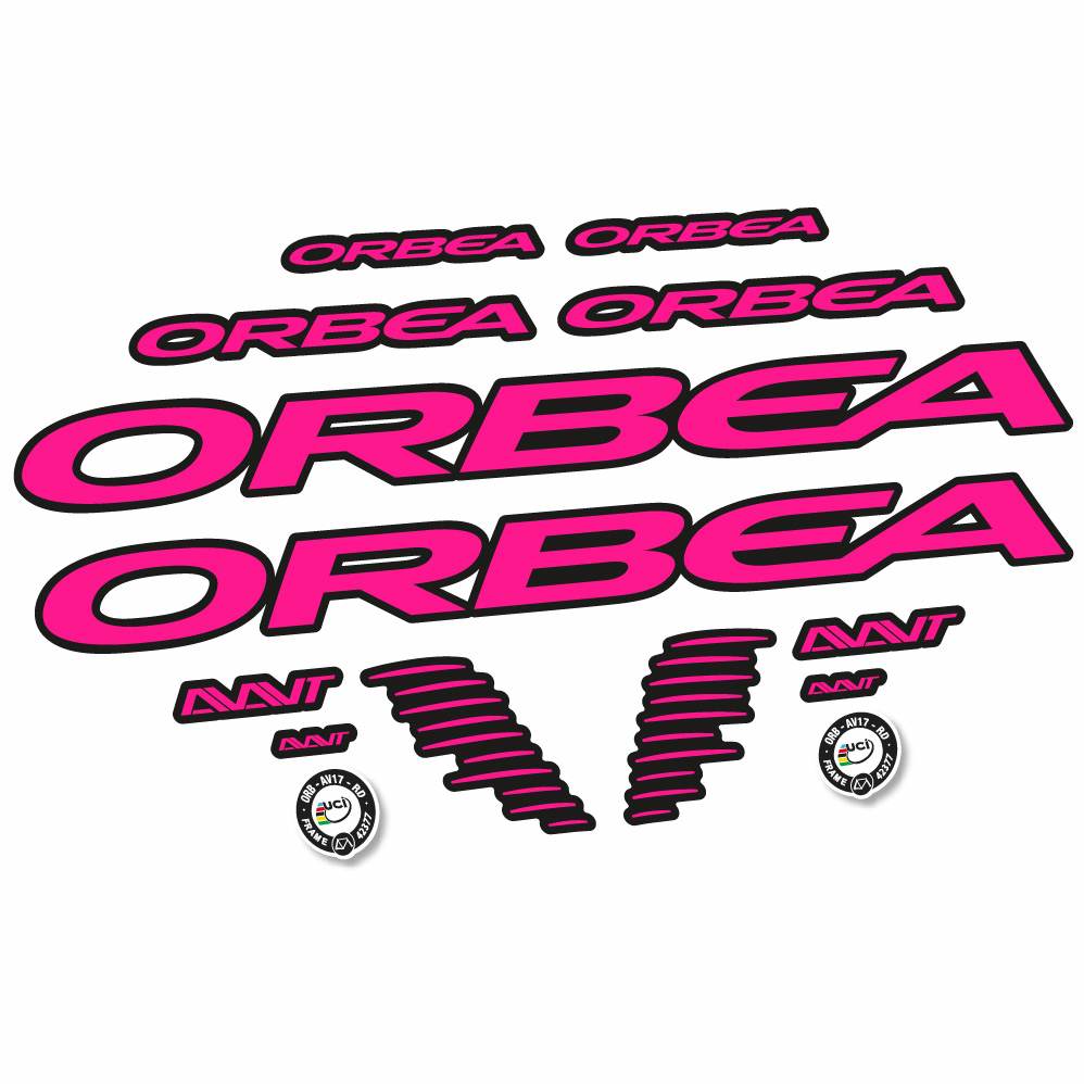 Stickers Orbea Avant M30 TEAMD 2020 compatibles Autocollants cadre