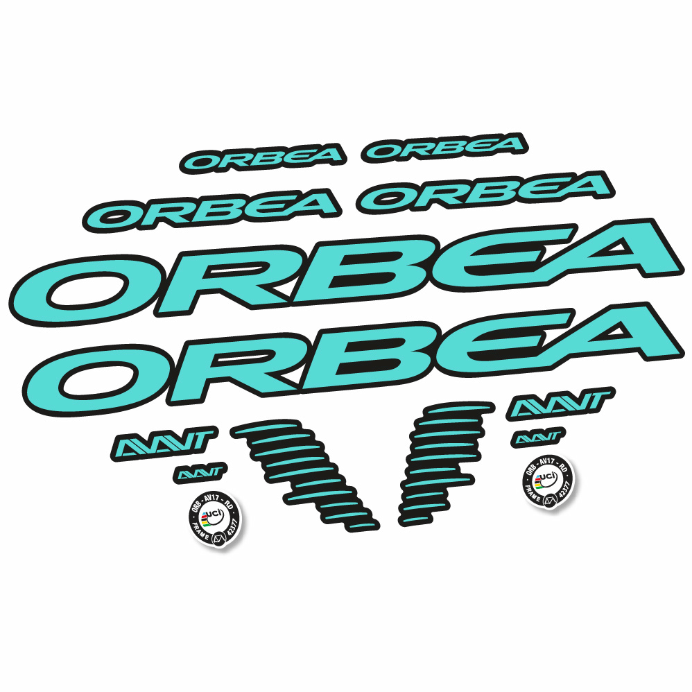 Stickers Orbea Avant M30 TEAMD 2020 compatibles Autocollants cadre