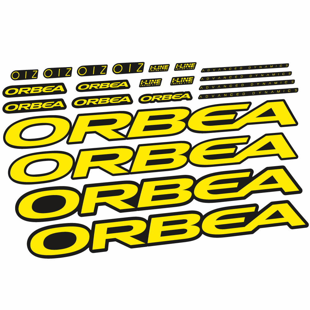 Stickers Orbea Oiz M11 AXS 2022 compatibles Autocollants cadre