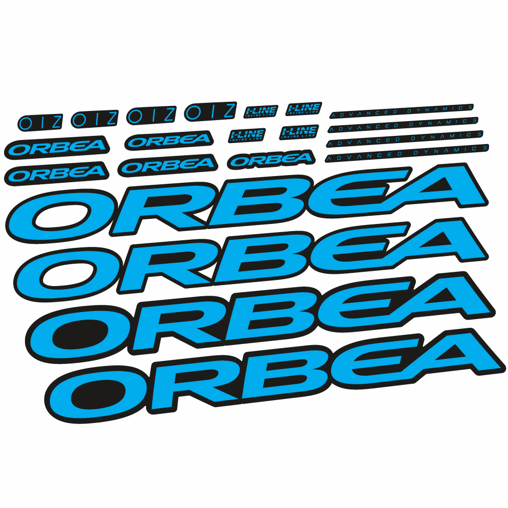 Stickers Orbea Oiz M11 AXS 2022 compatibles Autocollants cadre