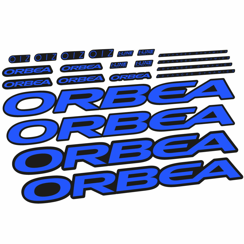 Stickers Orbea Oiz M11 AXS 2022 compatibles Autocollants cadre