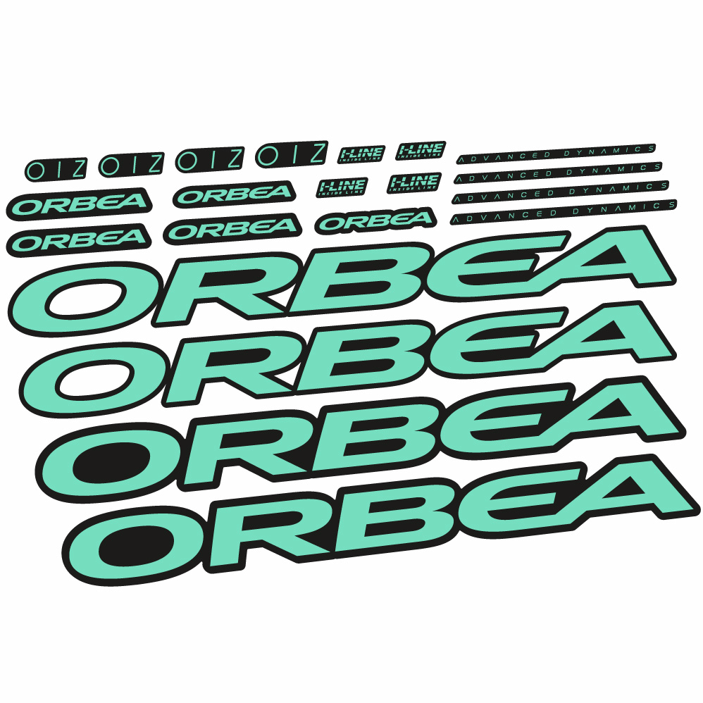 Stickers Orbea Oiz M11 AXS 2022 compatibles Autocollants cadre