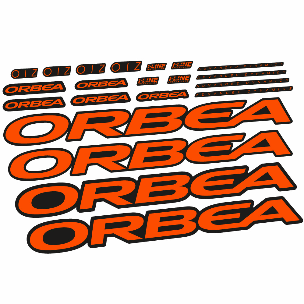 Stickers Orbea Oiz M11 AXS 2022 compatibles Autocollants cadre