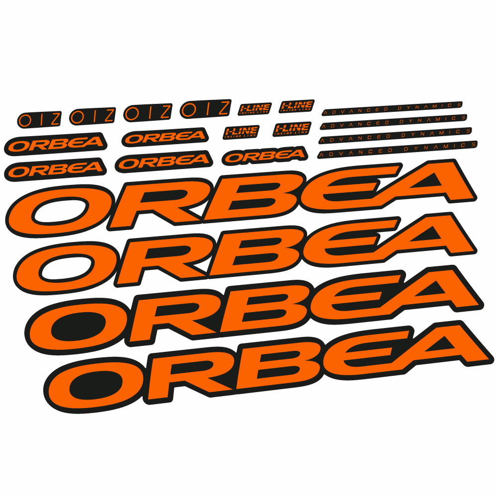 Stickers Orbea Oiz M11 AXS 2022 compatibles Autocollants cadre