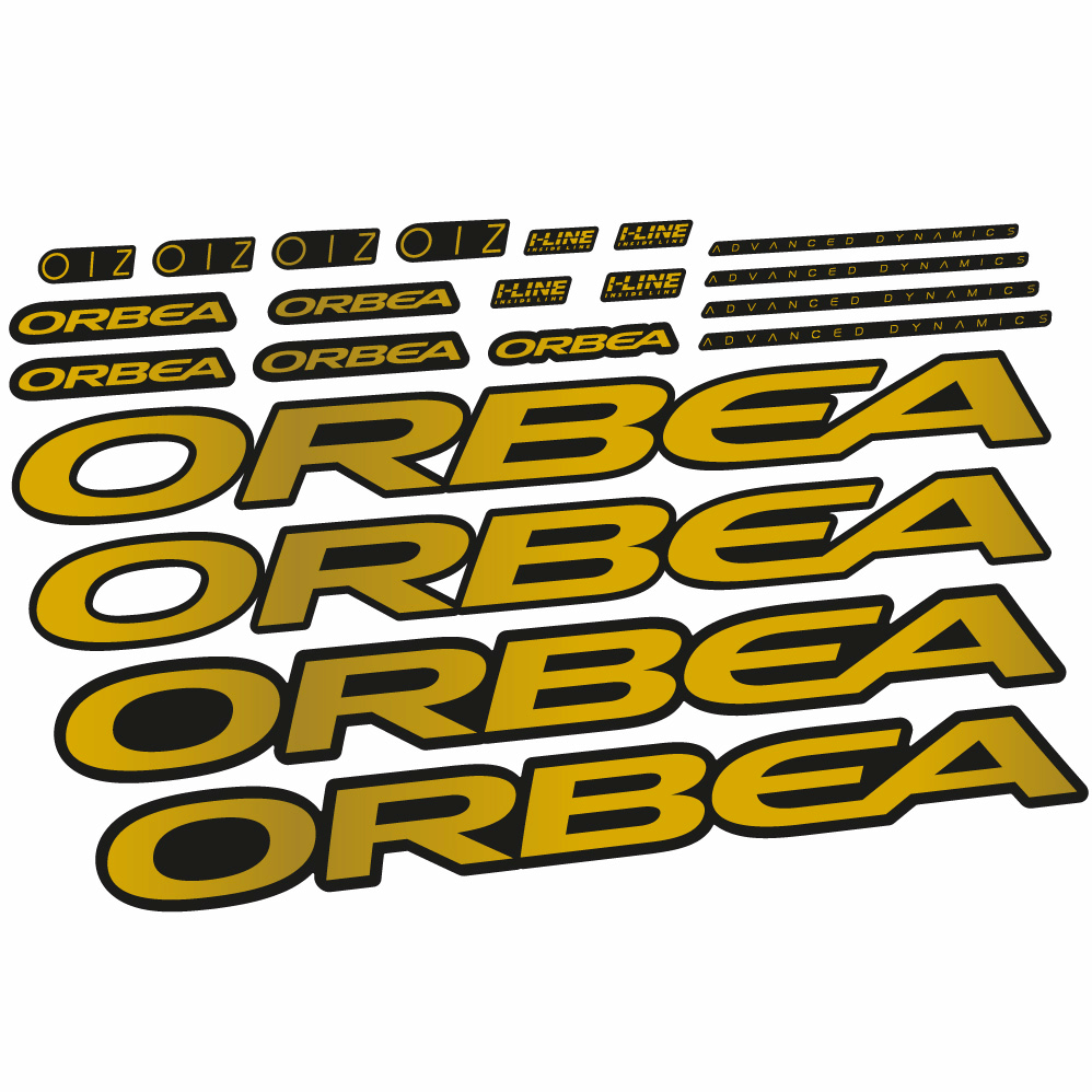 Stickers Orbea Oiz M11 AXS 2022 compatibles Autocollants cadre