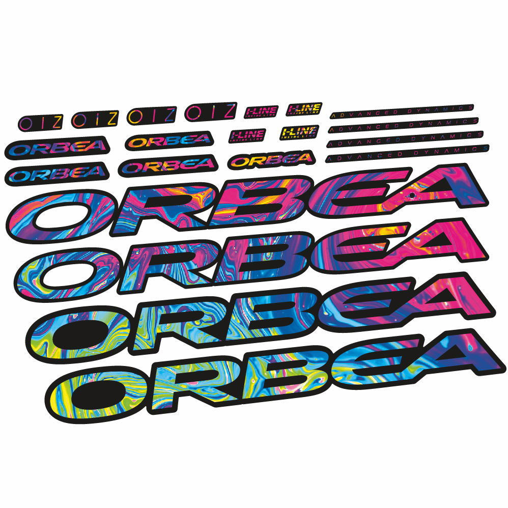 Stickers Orbea Oiz M11 AXS 2022 compatibles Autocollants cadre