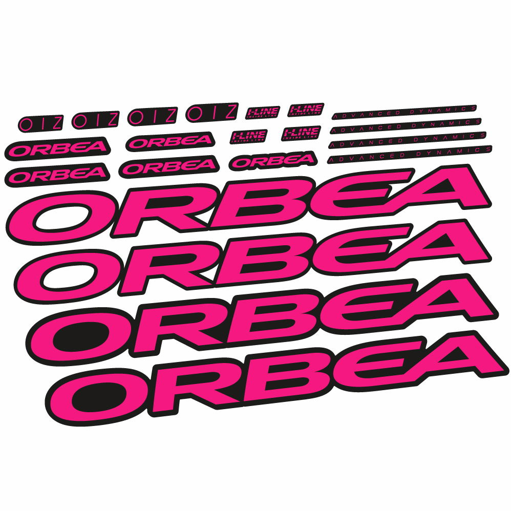 Stickers Orbea Oiz M11 AXS 2022 compatibles Autocollants cadre