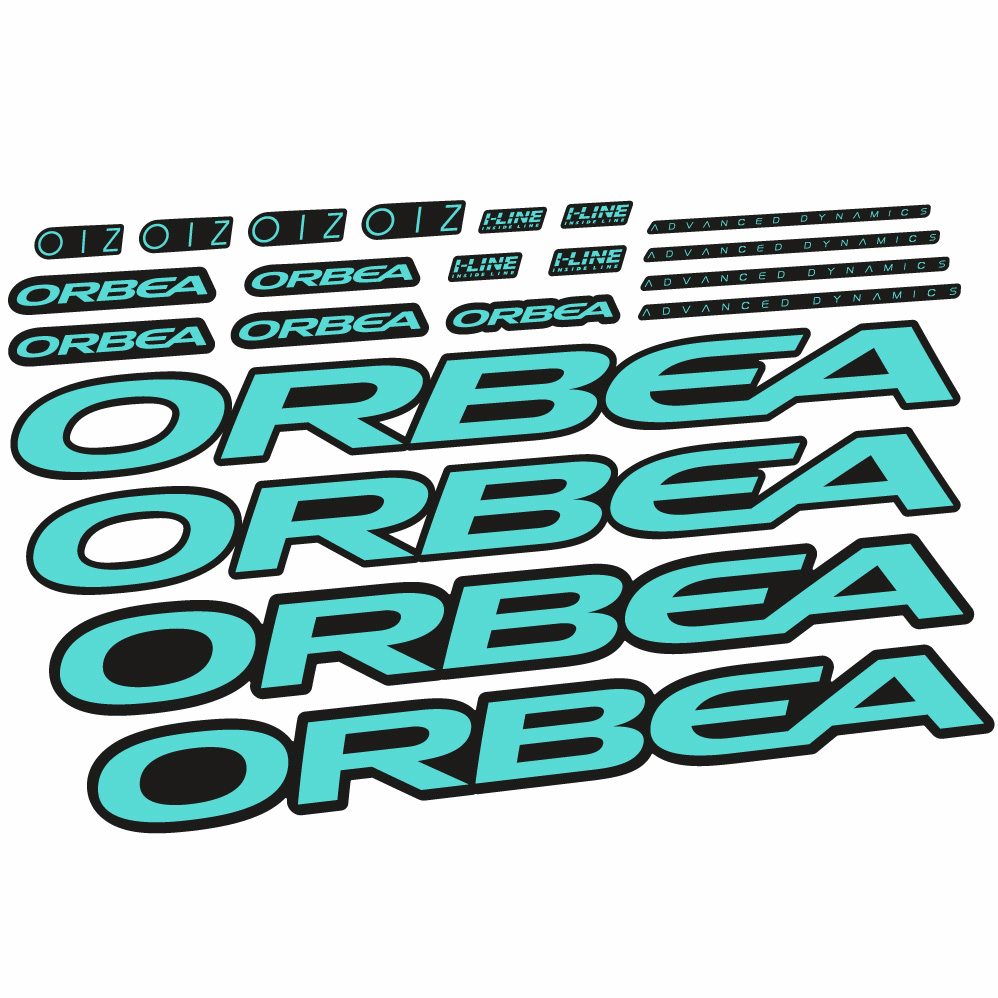 Stickers Orbea Oiz M11 AXS 2022 compatibles Autocollants cadre