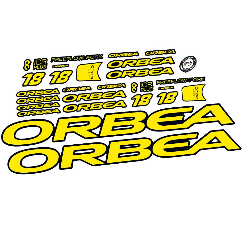 Stickers Orbea Orca Aero M20 Team 2021 compatibles Autocollants cadre Route