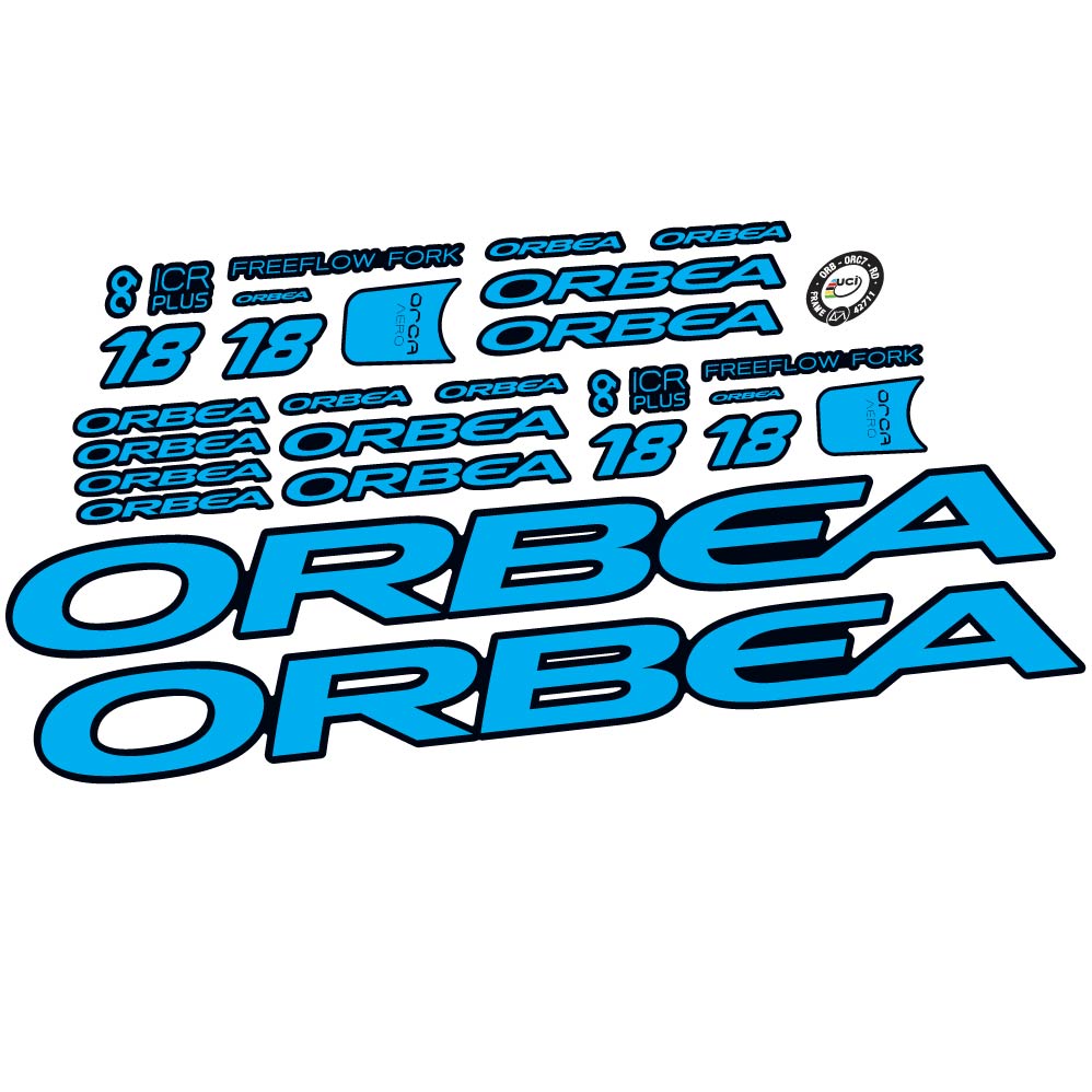Stickers Orbea Orca Aero M20 Team 2021 compatibles Autocollants cadre Route