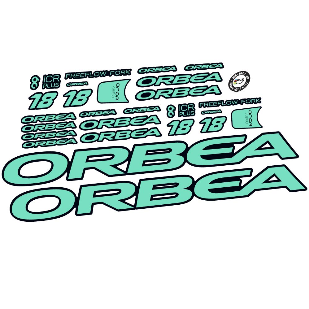 Stickers Orbea Orca Aero M20 Team 2021 compatibles Autocollants cadre Route