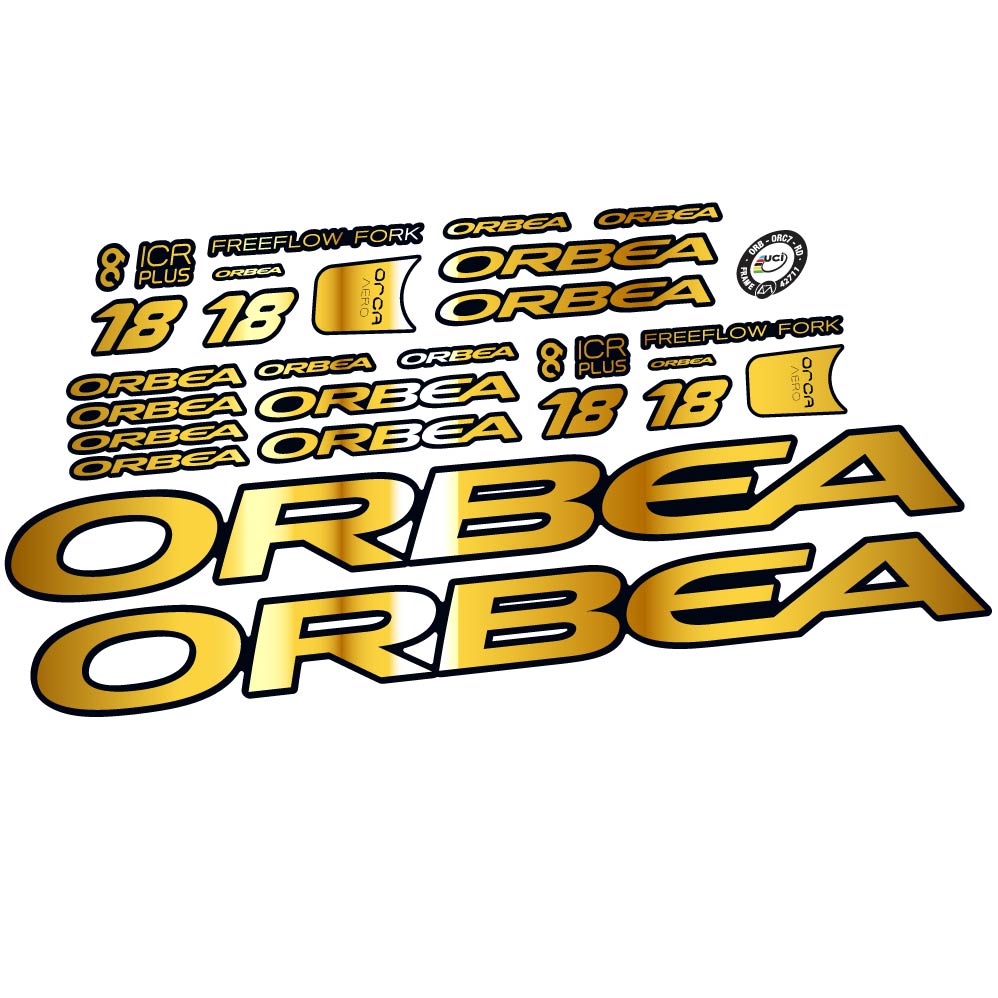Stickers Orbea Orca Aero M20 Team 2021 compatibles Autocollants cadre Route