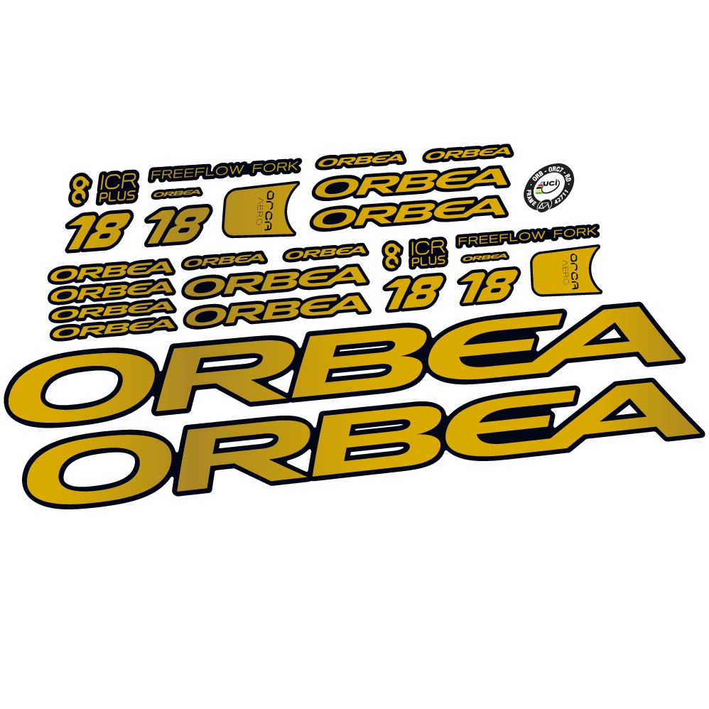 Stickers Orbea Orca Aero M20 Team 2021 compatibles Autocollants cadre Route