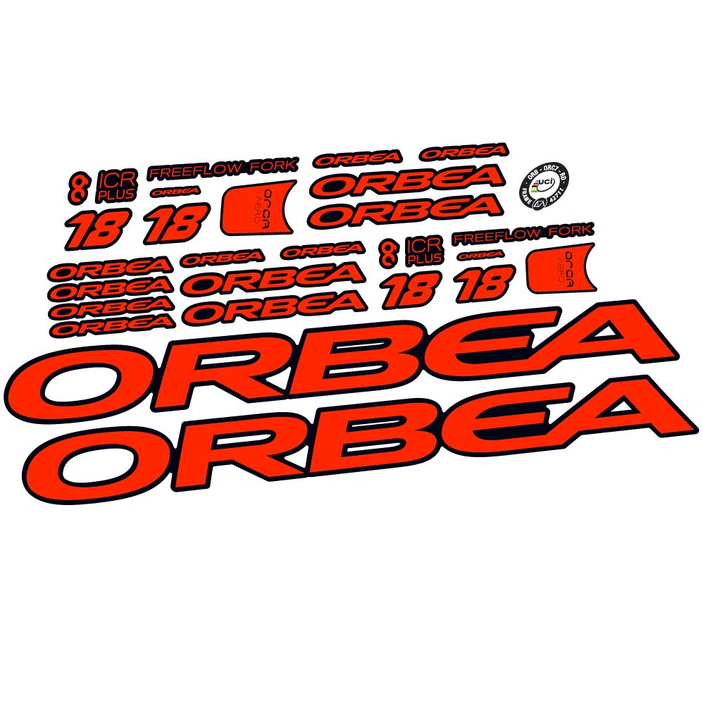 Stickers Orbea Orca Aero M20 Team 2021 compatibles Autocollants cadre Route