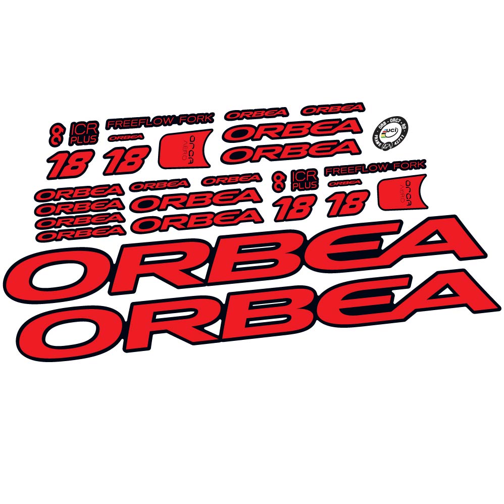 Stickers Orbea Orca Aero M20 Team 2021 compatibles Autocollants cadre Route