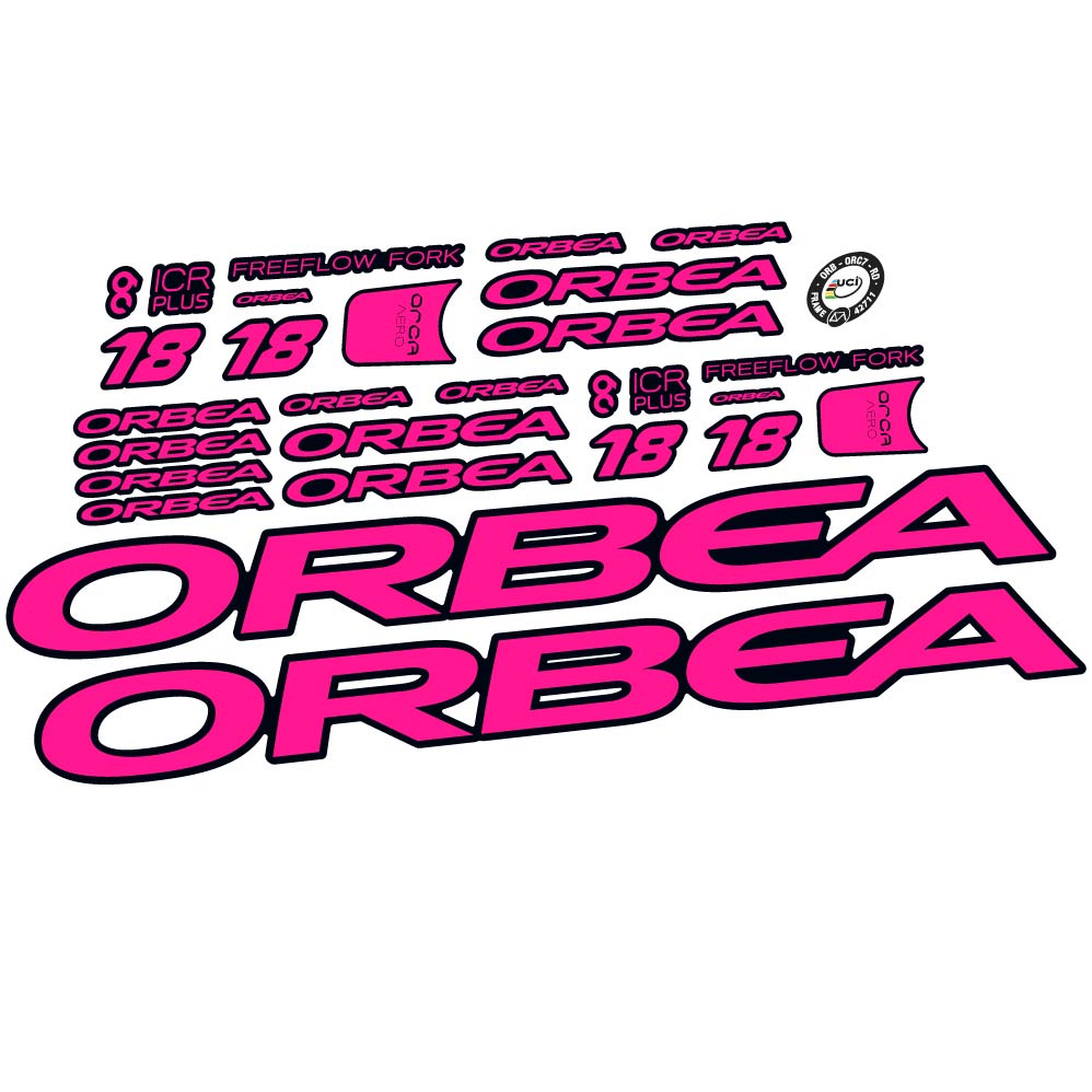 Stickers Orbea Orca Aero M20 Team 2021 compatibles Autocollants cadre Route