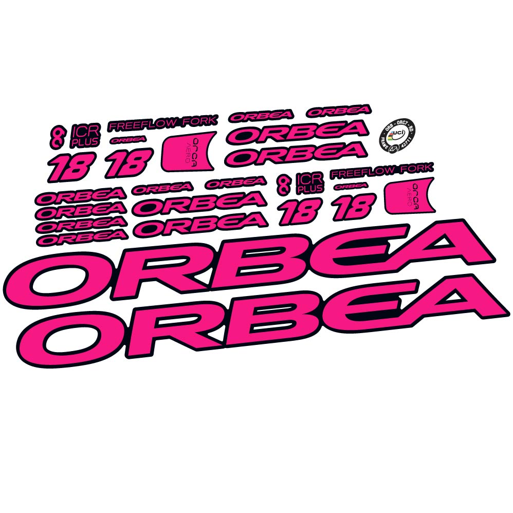 Stickers Orbea Orca Aero M20 Team 2021 compatibles Autocollants cadre Route
