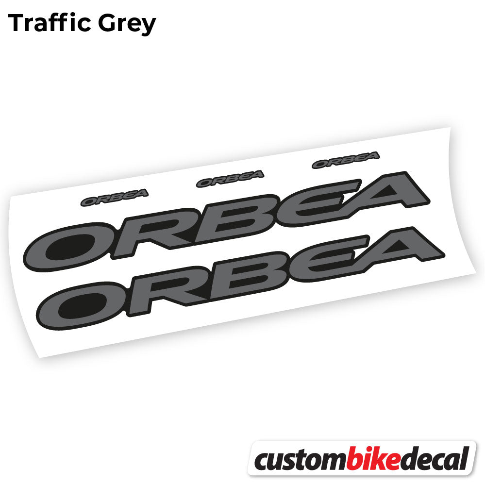 Trac Grey decal for Orbea Oiz 2020 Square frame – bike sticker vinyl