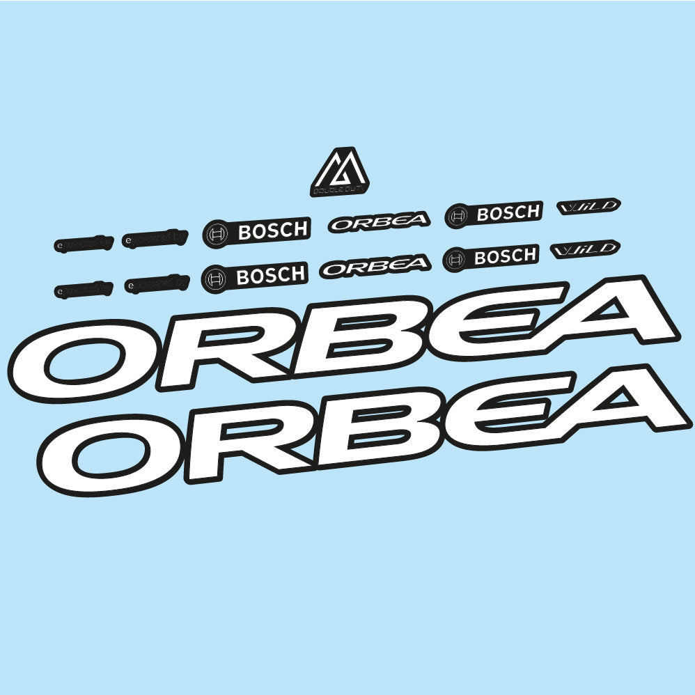 Stickers Orbea Wild FS H20 E 2021 compatibles Autocollants cadre VTT