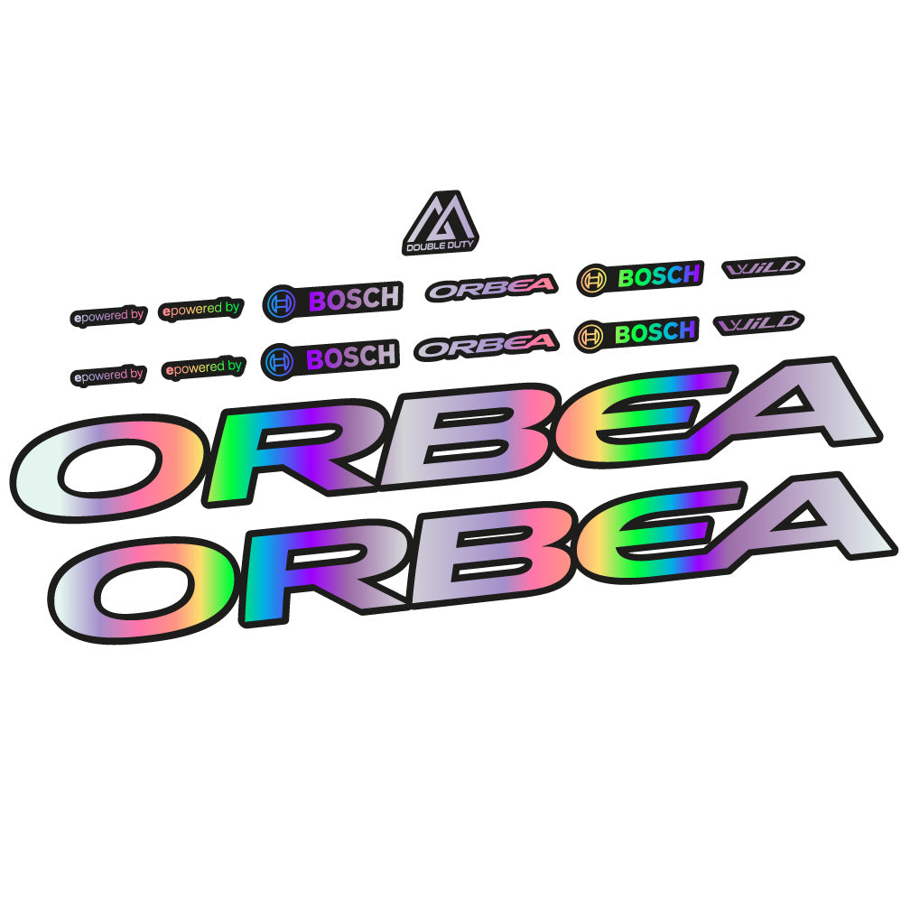 Stickers Orbea Wild FS H20 E 2021 compatibles Autocollants cadre VTT