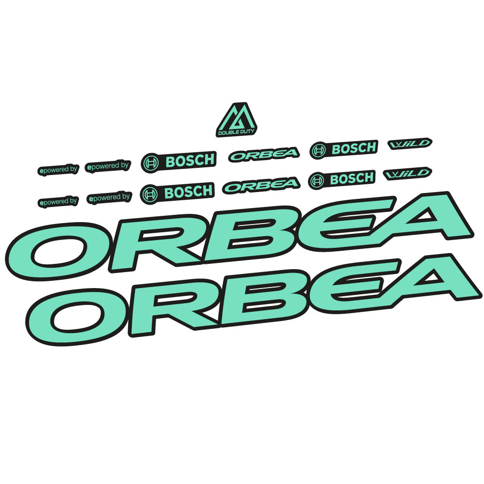 Stickers Orbea Wild FS H20 E 2021 compatibles Autocollants cadre VTT