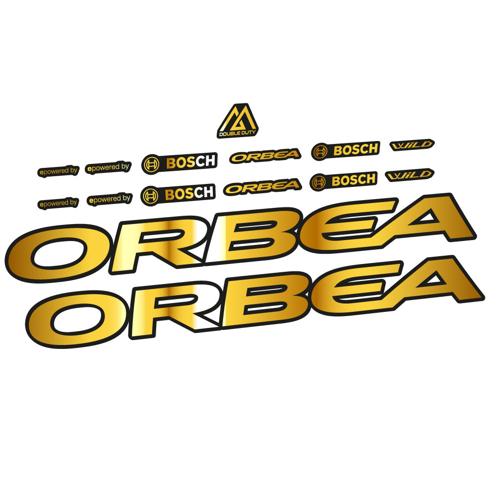 Stickers Orbea Wild FS H20 E 2021 compatibles Autocollants cadre VTT