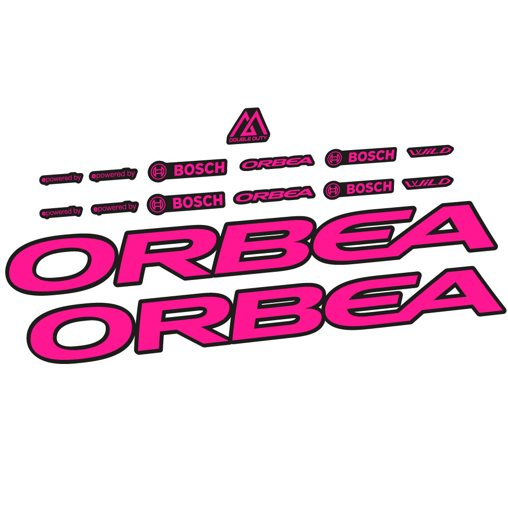 Stickers Orbea Wild FS H20 E 2021 compatibles Autocollants cadre VTT
