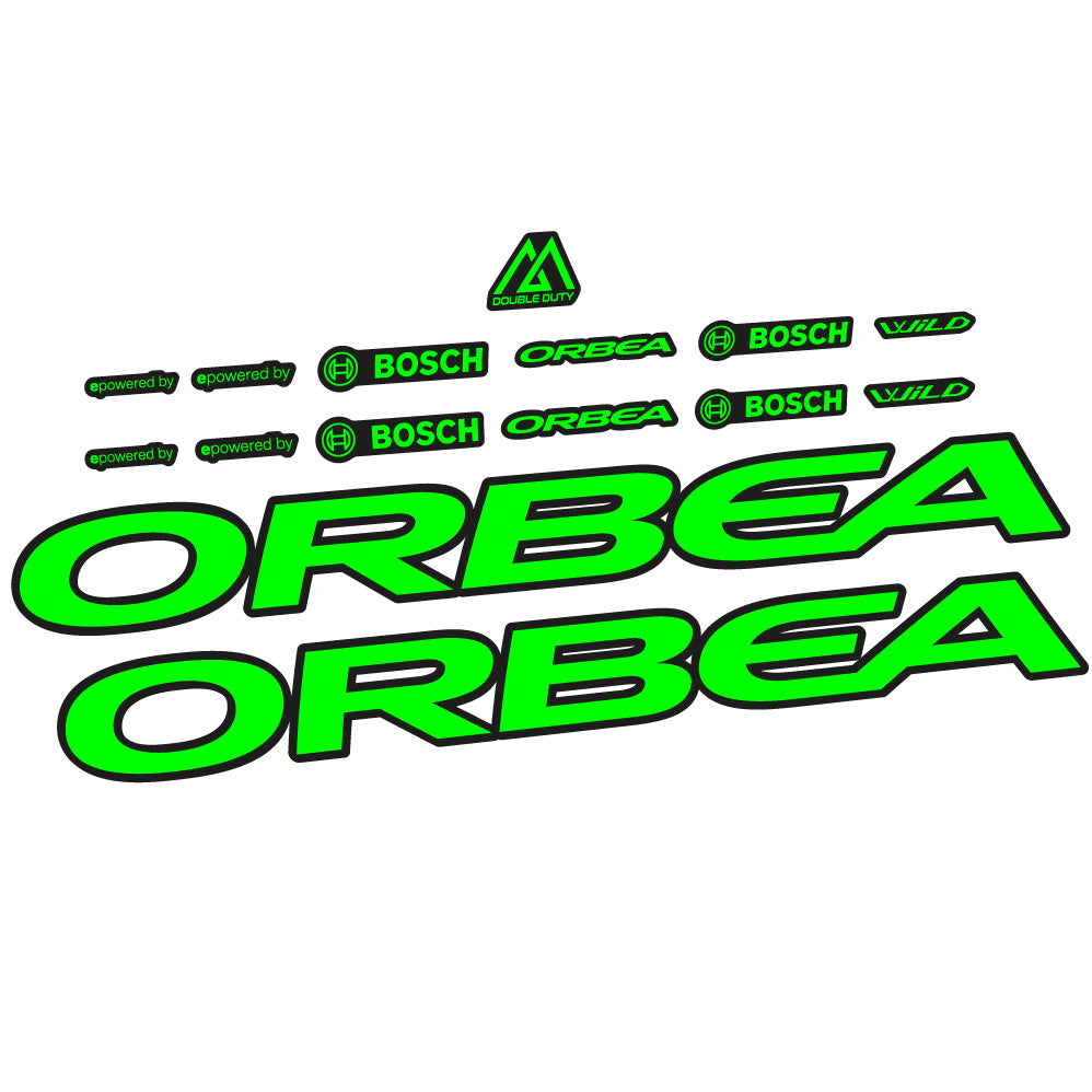 Stickers Orbea Wild FS H20 E 2021 compatibles Autocollants cadre VTT