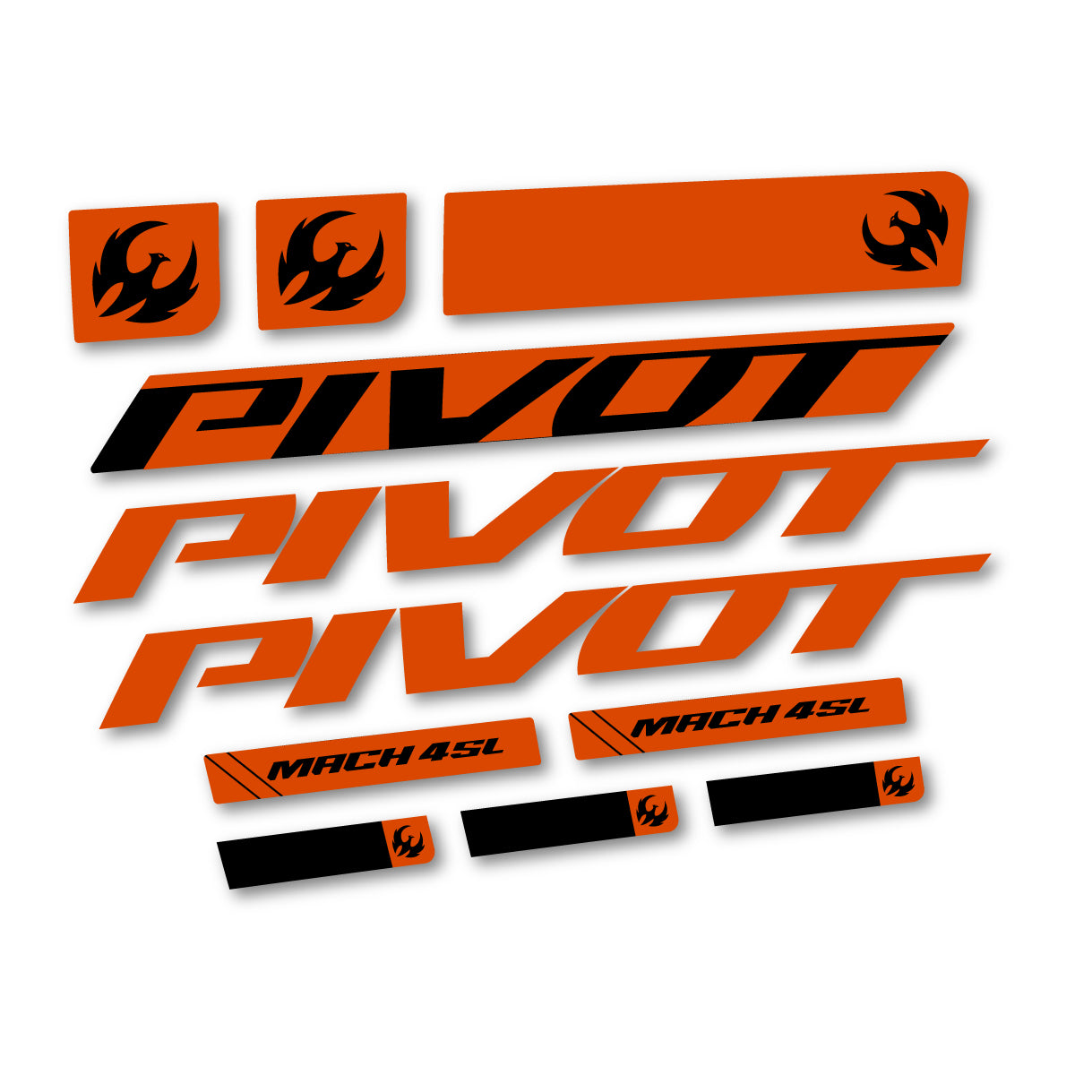 Stickers compatibles Pivot Mach 4 SL 2026 pour cadre – autocollants vinyle - Argile