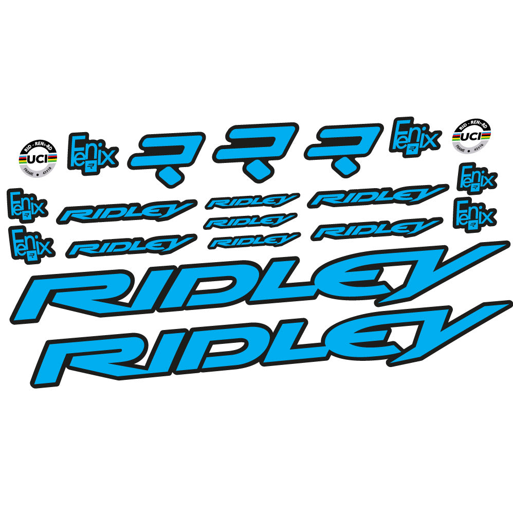 Stickers Ridley Fenix SL 2019 compatibles - Autocollants cadre vélo