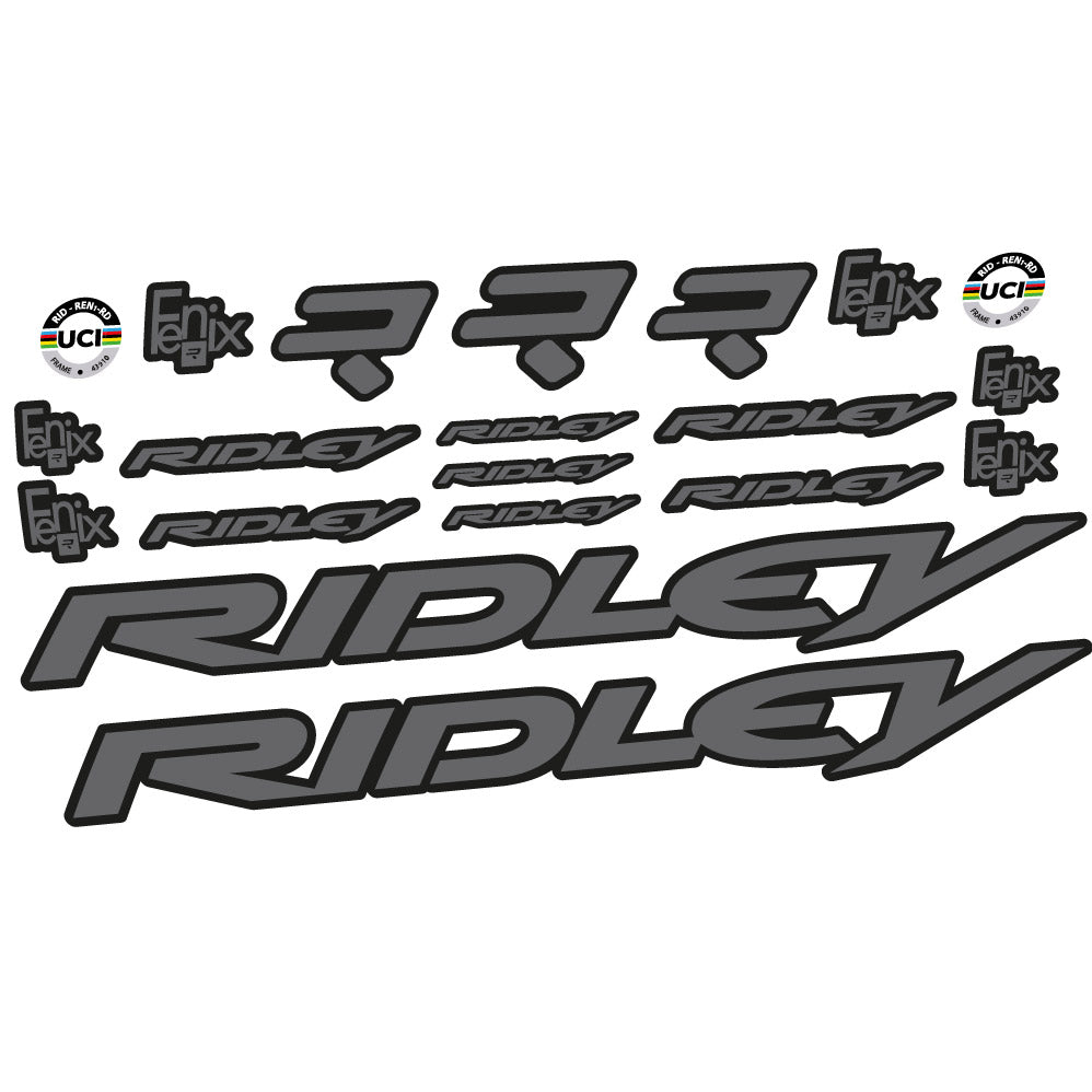 Stickers Ridley Fenix SL 2019 compatibles - Autocollants cadre vélo
