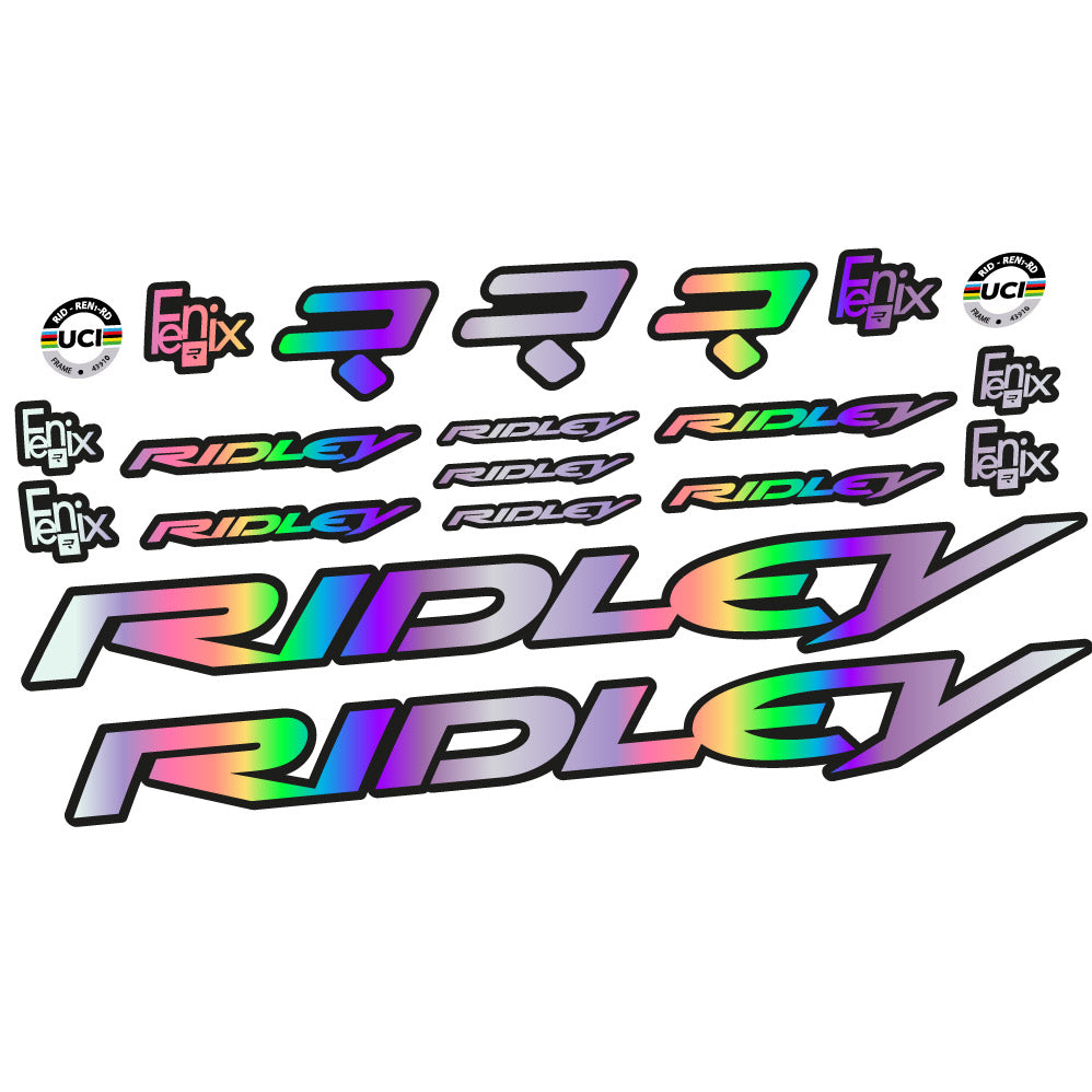 Stickers Ridley Fenix SL 2019 compatibles - Autocollants cadre vélo
