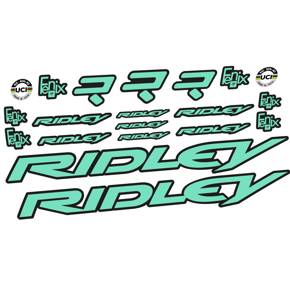 Stickers Ridley Fenix SL 2019 compatibles - Autocollants cadre vélo
