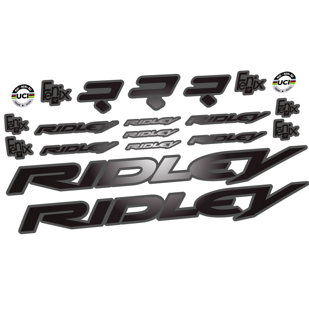 Stickers Ridley Fenix SL 2019 compatibles - Autocollants cadre vélo